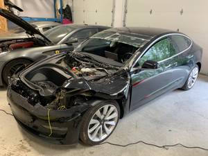 2019 TESLA MODEL 3 AWD ACCIDENT DAMAGED CLEAN TITLE $25000