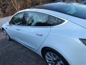 Tesla Model 3 almost brand new: AWD White <3 months (Jersey City) $48000
