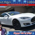 2013 Tesla Model S Preformance P85D ~ 1 CA Owner ~ White/BLK ~ Call U (San Leandro) $43997