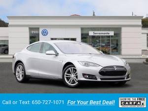 2013 Tesla Model S Sedan sedan Silver (CALL 650-727-1071 FOR CUSTOM PAYMENT) $438