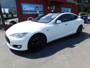 2016 TESLA S90D AWD PERFORMANCE W LUDICROUS PLUS MODE (CALL FOR MARKET PRICE!)
