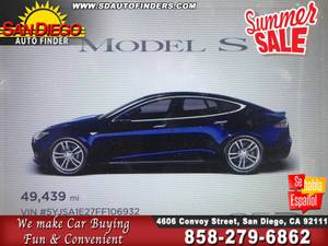 2015 Tesla Model S 85D All Wheel Drive* Autopilot* Tech SKU:22252 Tesl (San Diego Auto Finders) $46995