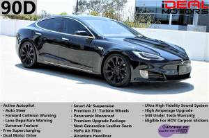 2016 Tesla Model S 90D Sedan 4D For Sale (+ iDeal Motors) $63988