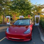 Red Tesla Model 3 – Performance (0-60 in 3.2 sec) (Irvine) $58750