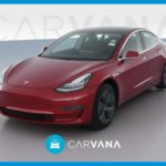 2019 Tesla Model 3 Standard Range Plus Sedan 4D sedan Red – FINANCE