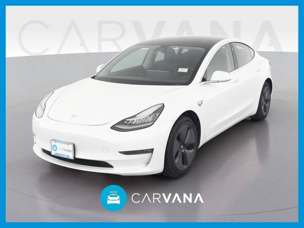 2019 Tesla Model 3 Standard Range Plus Sedan 4D sedan White – FINANCE