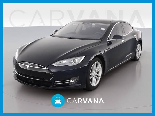 2014 Tesla Model S P85 Sedan 4D sedan Blue – FINANCE ONLINE