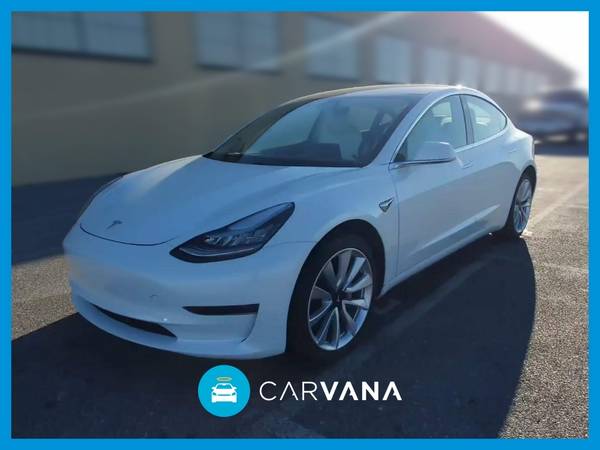 2020 Tesla Model 3 Standard Range Plus Sedan 4D sedan White – FINANCE