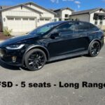 2021 Tesla model x long range 5 seats fsd