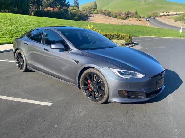 2020 Tesla Model S P100D Perf Ludacrous +, Loaded, lo mi Like New