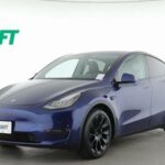 2020 Tesla Model Y Long Range hatchback Blue