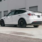 2021 Tesla Model Y Long Range Wagon EIBACH CARBON WHITE INTERIOR BEAUT