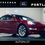 2019 Tesla Model 3 Electric Standard Range Plus Autopilot Partial Prem