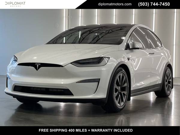 2022 Tesla Model X Plaid Sport Utility 4D 6304 Miles AWD Triple AC Ele