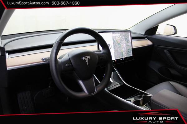 2018 *Tesla* *Model 3 *Sedan* Pearl White Multi-Coat