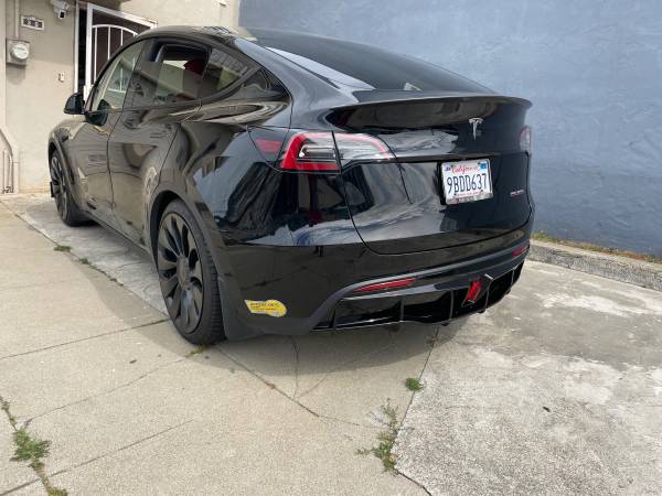 2022 Tesla model Y performance upgraded